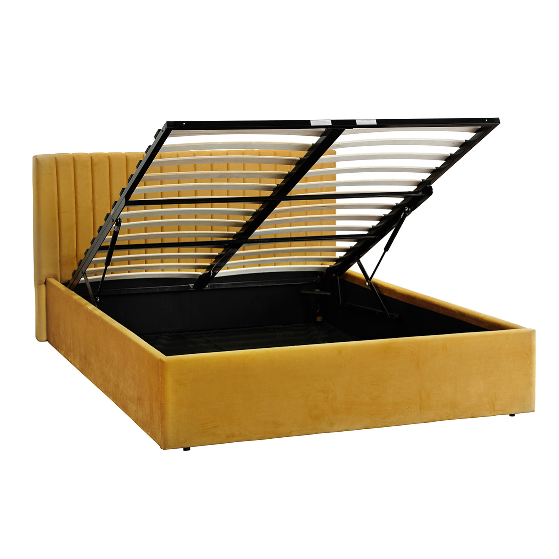 Berlin Mustard Double Bed