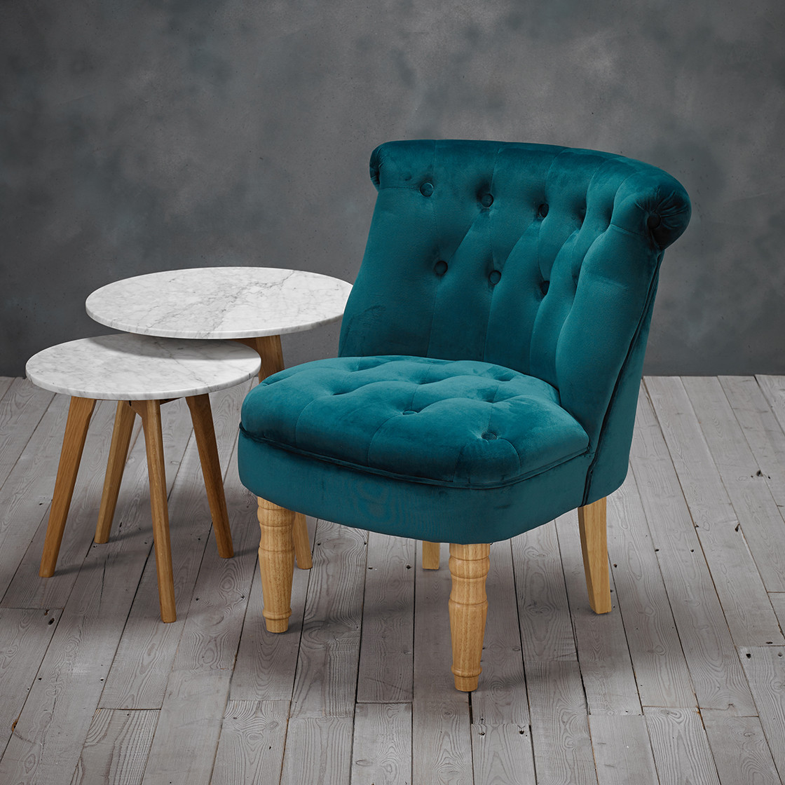 Charlotte Teal Chair