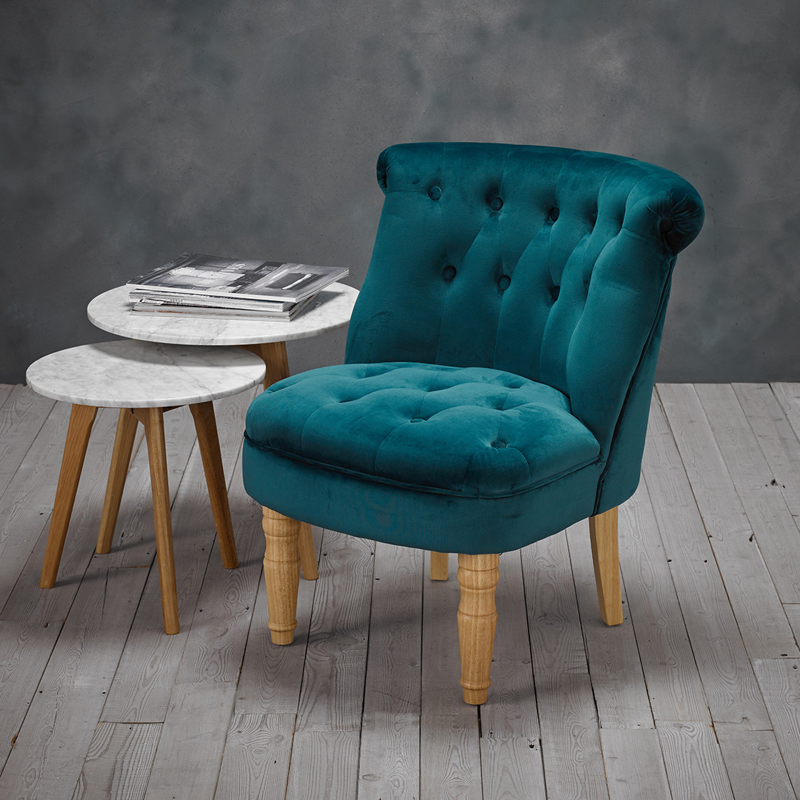 Charlotte Teal Chair