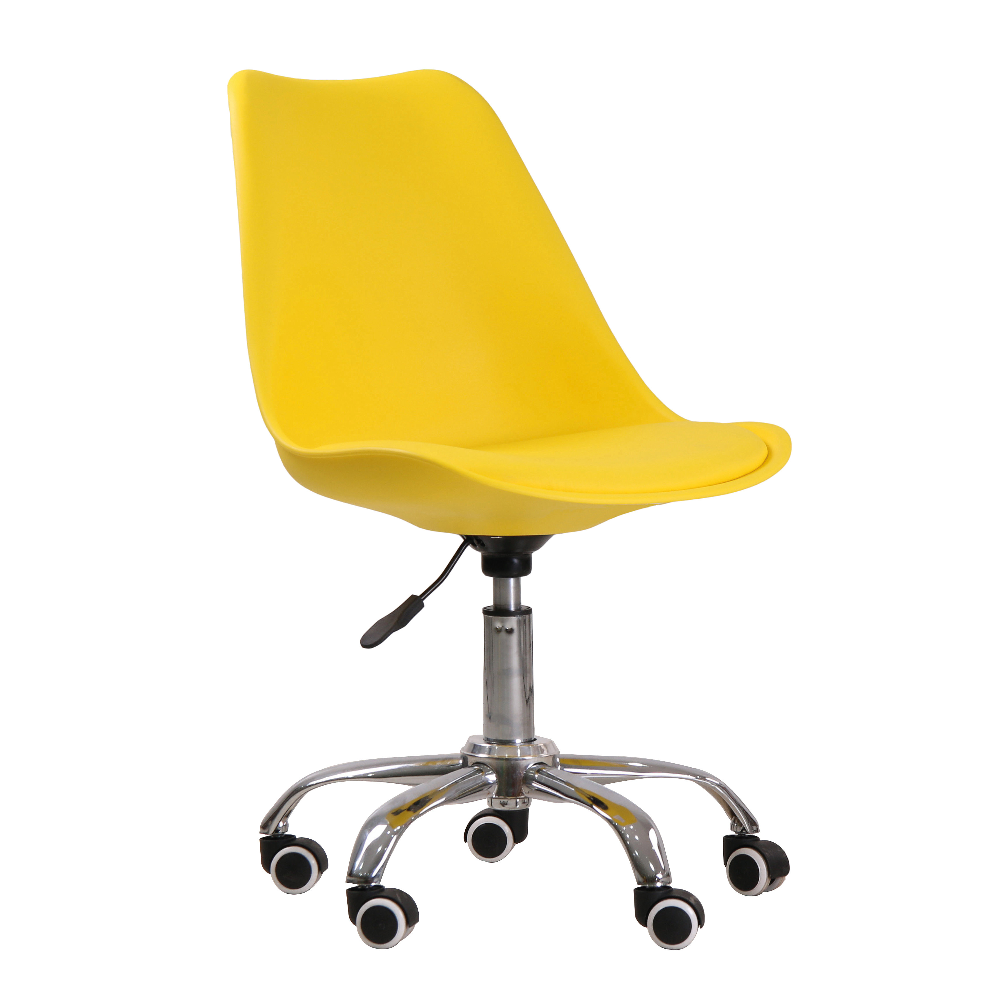 Orsen Swivel Office Chair Yellow Lpd Furniture