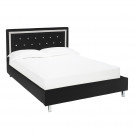 Crystalle 5.0 Kingsize Bed Black