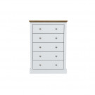 Devon White Chest of Drawers