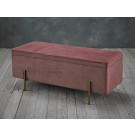Lola Storage Ottoman Pink
