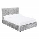 Rimini 5.0 Kingsize Bed Silver