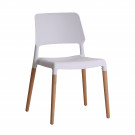 Riva White Dining Chair