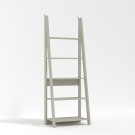 Tiva Grey Ladder Bookcase